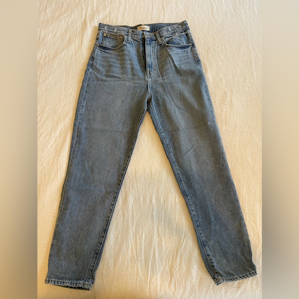 Madewell, The Mom Jean, Size 30 Tall